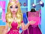 Elsa moda cu rochii roz