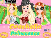 Elsa, Anna si Rapunzel Printese Coachella