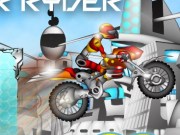 Robotul Cyber cursa cu Motocicleta