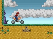 Mario Bros Cursa cu Motocicleta