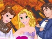 Print pentru Ariel, Rapunzel si Belle