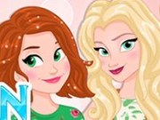 Surorile Frozen Elsa si Anna