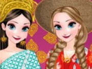 Elsa si Anna vacanta in Thailanda