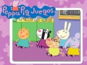 Puzzle cu Peppa Pig si Suzy