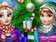 Elsa si Anna in vacanta de iarna