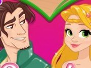Intalnire romantica intre Rapunzel si Flynn