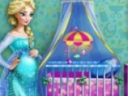 Joc de decorat camera bebelusului lui Elsa