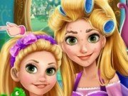 Machiaj nou pentru mama Rapunzel si fiica ei