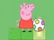 Peppa Pig joaca cu mingea
