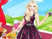 Barbie petrecere  cu ceai